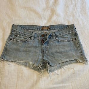 Abercrombie & Fitch Jean Short Shorts
